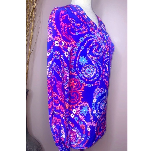 🚫SOLD🚫NWT Lilly Pulitzer Providence blouse szXS - Picture 8 of 13